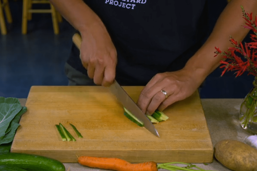 How To Cut Vegetables (Review) The Edible Schoolyard Project